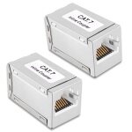 Euop - coupleur rj45 cat7, rallonge femelle a femelle raccordethernet raccord rj45pour rallonge cble ...
