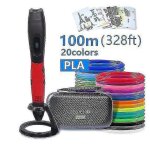 Evago stylo 3d de haute qualit� stylo d'impression 3d, abs et filament pla 1, 75 mm. sortie usb, s�curit� ...