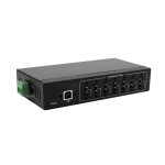 Ex - 11217hmvs hub m�tal 7 ports usb 2. 0 adaptateur, kit rail din genes