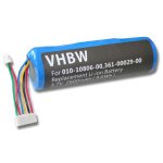 Extended batterie 2600mah pour garmin astro system dc20, dc30, dc40, 220, 320 dog tracking system