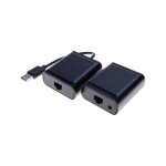 Extendeur usb 2. 0 sur cat. 5 60m avec hub 4 ports Extendeur usb 2. 0 sur cat. 5 60m avec hub 4 ports