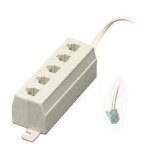 Extension pour 5 cables rj11 (4 / 6) avec cordon de 20cm