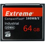 Extreme carte mmoire flash compacte 64 go cf haute vitesse pour photographe professionnel, vidaste, ...