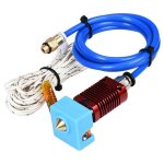 Extrudeuse hotend pour imprimante 3d, kit assembl, buse 0. 4mm + bloc chauffant en aluminium, extrudeuse ...