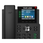 Fanvil x3u tlphone fixe noir 6 lignes lcd