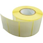 Fchhk - 1 rouleau d'tiquettes thermiques blanches 50 x 30 mm 40mm 1000 pices par rouleau tiquettes ...