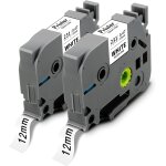 Fchhk - 2x compatible pour brother p - touch rubans, tzc - 231 tz - 231 tze - 231 tze231 tze 12mm 0. ...