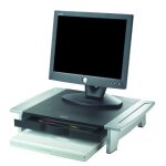 Fellowes monitor riser - pied pour moniteur - noir, argente(e)