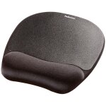 Fellowes tapis de souris - repose - poignet ergo mouss' - noir