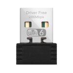 Fenvi - adaptateur wi - fi 6 ax286, carte rseau, mini dongle usb 2. 4ghz, strilisation, rception du ...