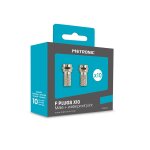 Fiche tv (lot de 10) sat f m�le � joint torique