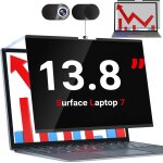 Fift - ecran de confidentialit magntique pour ordinateur portable microsoft 7 13, 8  (2024), ecran ...