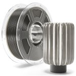 Filament petg transparent haute vitesse mecpow gris fum�, 1 kg, pour imprimante 3d - 30 - 600 mm / s, ...