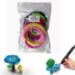 Filament pour stylo 3d, 10 couleurs de recharges pla 1, 75 mm, chaque couleur 5 mtres, total 50 mtres ...