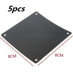 Filtre anti - poussire en pvc noir dcoupable, ventilateur pc, botier de refroidissement en maille ...