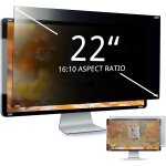 Filtre de confidentialit� pour ordinateur filtre d'ecran de moniteur de 22 , anti - espion, anti - lumi�re ...
