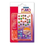 Fimo moule  abc / 123 , rond, 40 motifs diff�rents