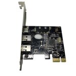 Firewire carte pcie firewire 800 adaptateur pour win10, 3 ports ieee 1394 pci express carte contrôleur ... Firewire carte pcie firewire 800 adaptateur pour win10, 3 ports ieee 1394 pci express carte contrôleur ...