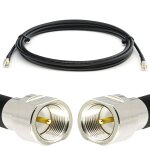 Fme m�le vers fme m�le 30cm rg58 cable coaxial - fme c�ble d'extension � faible perte 50 ohm - rallonge ...