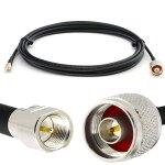 Fme m�le vers n m�le 30cm rg58 cable coaxial - fme n c�ble d'extension � faible perte 50 ohm - rallonge ...
