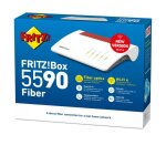 Box fritz! 5590 fiber xgs - pon routeur sans fil gigabit ethernet bi - bande (2, 4 ghz / 5 ghz) blanc ...