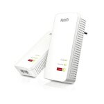 Powerline 1240 ax wlan set 1200 mbit / s ethernet / lan wifi blanc 2 pi�ce(s)