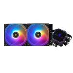 Frozen prism 240 black argb refroidisseur de liquide cpu avec ventilateur pwm de 120mm, dissipateur thermique ...