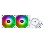 Frozen prism 240 white argb refroidisseur de liquide deau cpu avec ventilateur pwm de 120mm, dissipateur ...