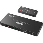 Fuyt - multiprise hdmi, switch commutateur multi hdmi 4k 5 entrées 1 sortie, multi commutateur avec télécomman ... Fuyt - multiprise hdmi, switch commutateur multi hdmi 4k 5 entrées 1 sortie, multi commutateur avec télécomman ...