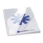 Gbc hiclear - a3 (297 x 420 mm) - 240 microns - clair - 100 unit�s couverture a reliure pvc