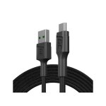 Gc powerstream 1, 2m micro usb nylon c�ble chargeur cable high speed data&sync avec charge rapide quick ...