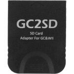 Gc2sd adaptateur de carte de stockage micro de qualit suprieure pour wii, adaptateur de convertisseur ...