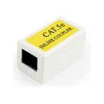 Gembird - coupleur réseau - rj - 45 (f) pour rj - 45 (f) - cat 5e - blanc Gembird - coupleur réseau - rj - 45 (f) pour rj - 45 (f) - cat 5e - blanc
