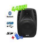Gemini es10blu enceinte active noir boomer 10 + clé usb 32g Gemini es10blu enceinte active noir boomer 10 + clé usb 32g