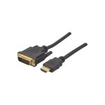 Exertis connect - c�ble adaptateur - liaison simple - hdmi m�le pour dvi - d m�le - 2 m