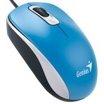 Genius dx - 110 - souris - droitiers et gauchers - optique - 3 boutons - filaire - usb - bleu