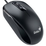 Genius dx - 110 - souris - droitiers et gauchers - optique - 3 boutons - filaire - usb - noir