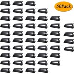 Gestion des c�bles, paquet de 50 serre - c�bles adh�sifs pour c�bles ethernet, organisateur de fils et ...