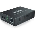 Gigabit ethernet media converter, sfp port 1. 25g, dual lc to copper rj45 fiber converter, fiber to ethernet ...