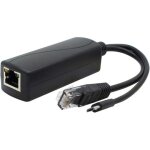 Gigabit poe splitter, adaptateur ethernet usb micro 48v a 5v 2, 4 a, fonctionne avec raspberry pi 3b ...