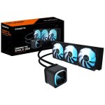 Gigabyte eagle 360 syst�me de refroidissement liquide pour cpu - 3x120mm ventilateurs argb, �cran lcd ...