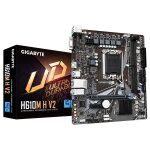 Gigabyte h610m h v2 carte m�re - compatible avec processeurs intel core 14th cpus, 4 + 1 + 1 hybrid digital ...