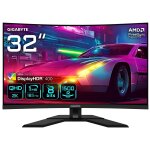 Gigabyte m32qc - ecran led - incurv� - 31. 5  - 2560 x 1440 qhd @ 165 hz - va - 350 cd / m - 3000:1 - ...