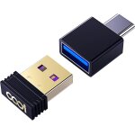 Gjfty - usb mouse jiggler indtectable avec interrupteur tactile on / off, 3 modes et adaptateur usb ...