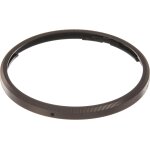 Gn - 1 bague d'accent en mtal gris fonc pour appareil photo numrique gr iii[z4537]