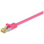 Goobay 91587 c�ble de r�seau magenta 1 m cat7 s / ftp (s - stp)
