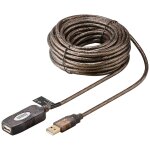 Goobay rallonge active usb 2. 0 avec booster 10 m noir Goobay rallonge active usb 2. 0 avec booster 10 m noir