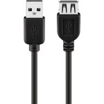 Goobay - rallonge de c�ble usb - usb (f) pour usb (m) - usb 2. 0 - 5 m - noir
