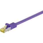 Goobay rj - 45 cat7 5m c�ble de r�seau violet s / ftp (s - stp)
