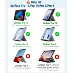 Goou - film de protection arrire tablette compatible avec microsoft surface pro 11 2024 / pro 10 2024 ...